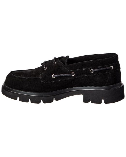 Bally Black Wilmina Suede Loafer