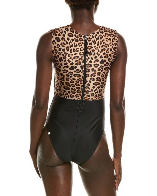summersalt Brown The Surf One-Piece