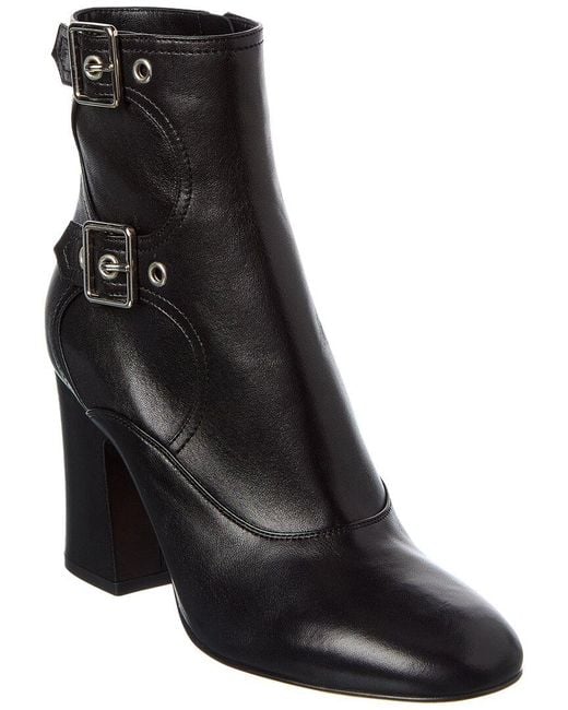 Gianvito Rossi Black 85 Leather Boot