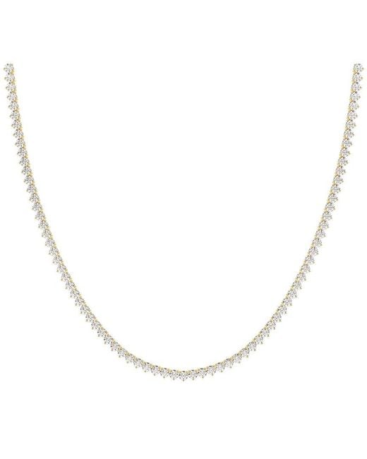 Diamond Select Cuts White 14K 10.00 Ct. Tw. Diamond Pendant Necklace