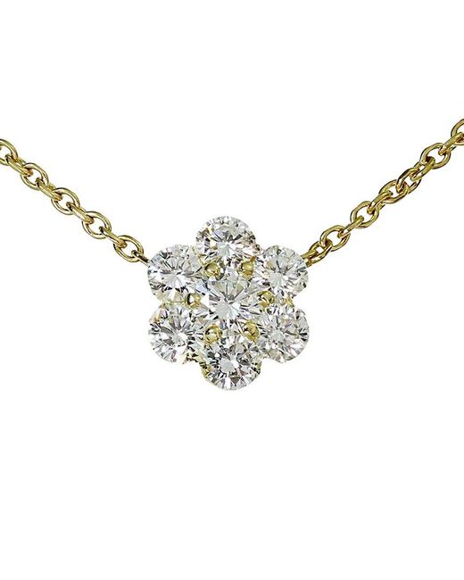 Van Cleef & Arpels Metallic 18K Diamond Necklace (Authentic Pre-Owned)