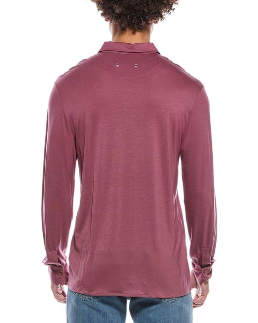 Vilebrequin Red Button-Down Shirt for men