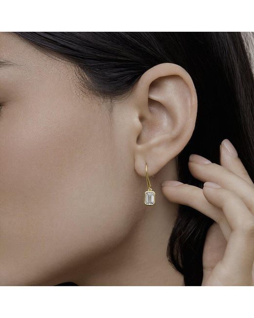 Lab Grown Diamonds Metallic 14K 2.29 Ct. Tw. Lab-Grown Diamond Dangle Earrings