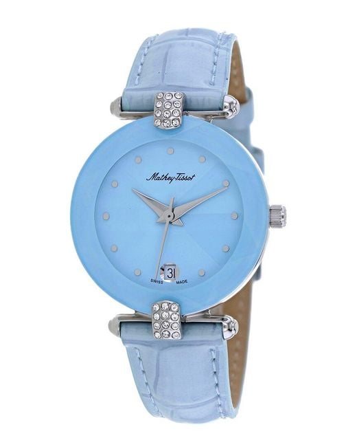 Mathey-Tissot Blue Pyramide Watch