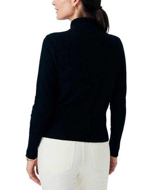 J.McLaughlin Blue Sidra Wool Sweater