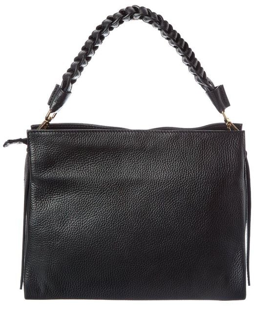 Isabella Rossetti Black Calista Leather Handbag