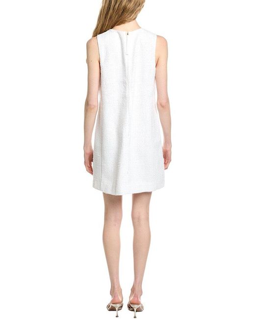 Lilly Pulitzer White Edita Boucle Shift Dress