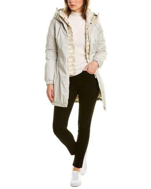 Colmar White Recycled Three-Layer Jacket