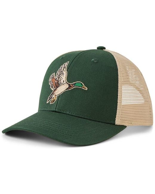 Life Is Good. Green Trucker Hat for men