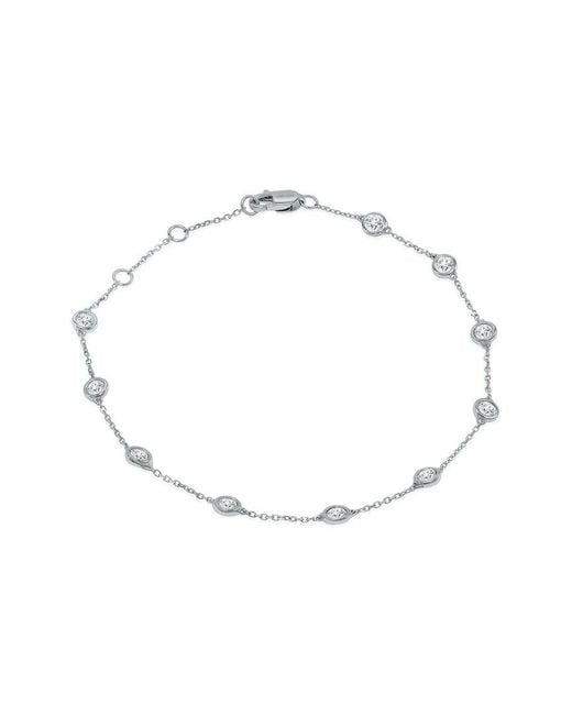 Diamond Select Cuts White 14K 0.75 Ct. Tw. Diamond Bracelet
