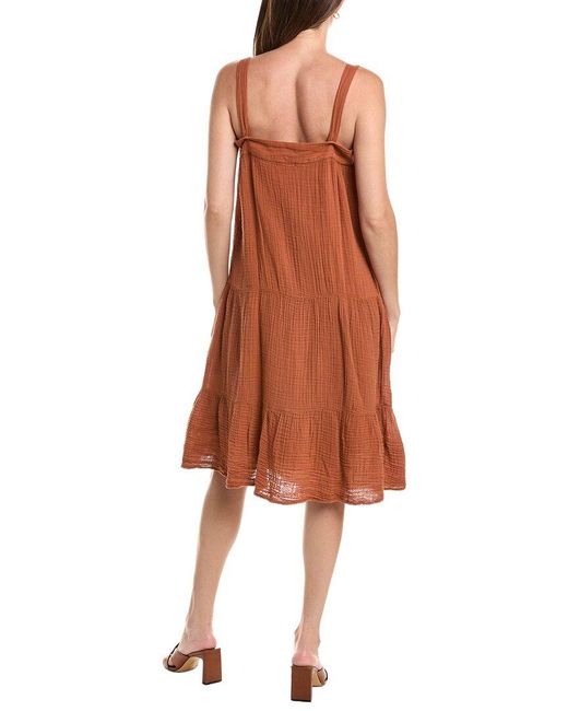 Michael Stars Brown Evie Dress