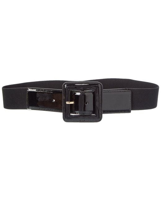 Kate Spade Black 45Mm Patent Belt