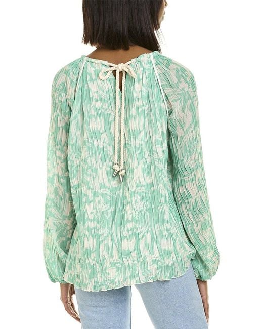 Jonathan Simkhai Green Lilah Top