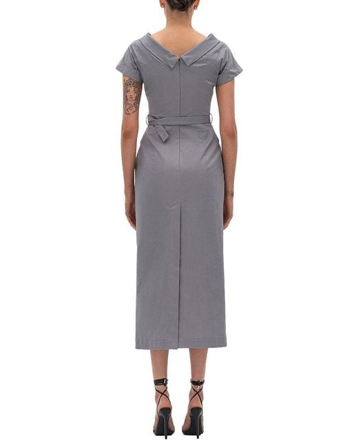 BGL Gray Sheath Dress