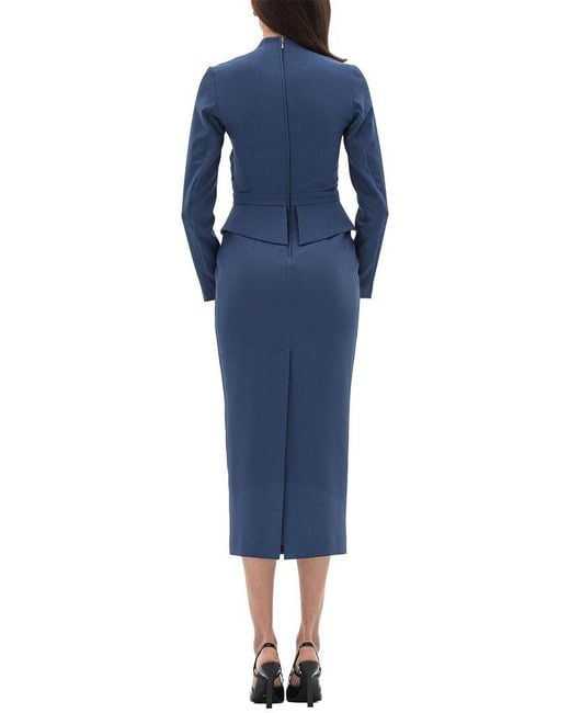 BGL Blue Midi Dress