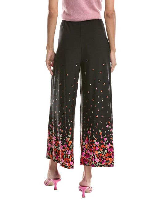 Vince Camuto Black Pull On Wide Leg Pant