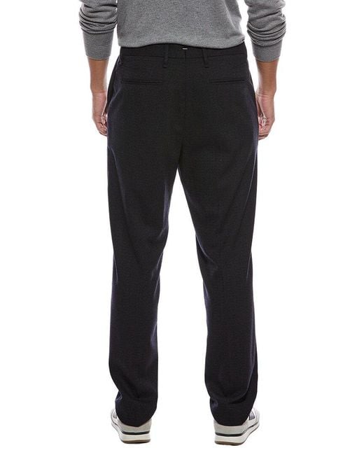 Rag & Bone Black Evan Italian Wool Trouser for men