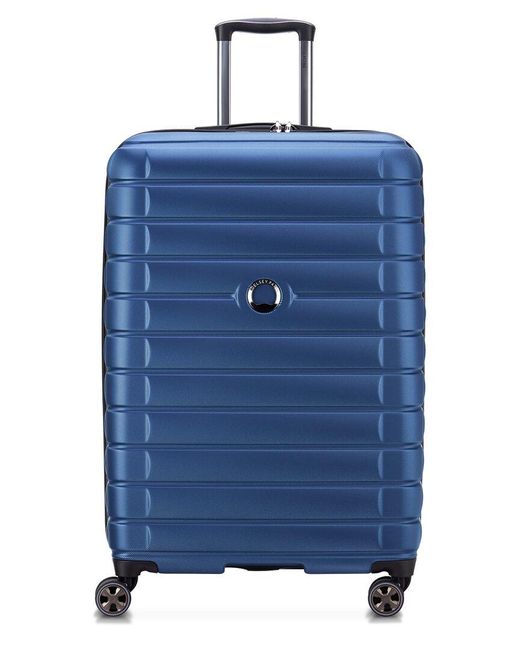 Delsey Blue Shadow 5.0 Expandable 27in Upright Spinner