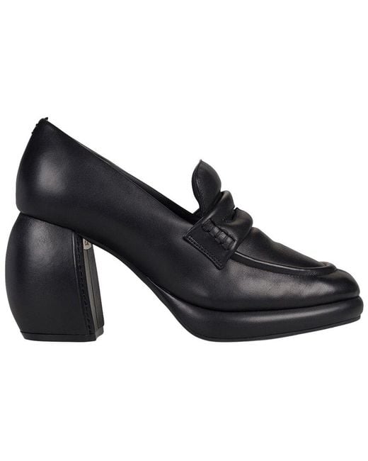 Clarks Black Cur Loafer Leather Loafer