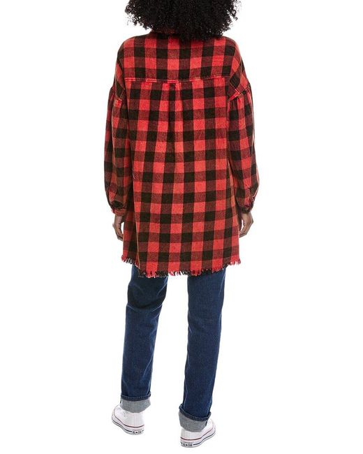 The Nu Vintage Red Flannel Shirt