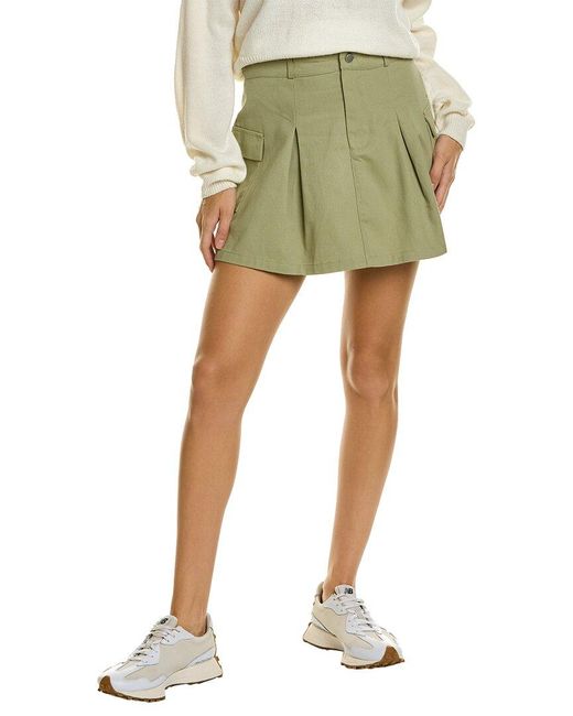 Harper Green Mini Skirt