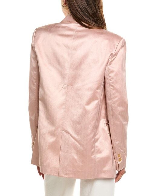 Forte_forte Pink Solid Jacket