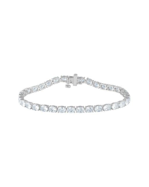 Lab Grown Diamonds White 14K 8.00 Ct. Tw. Lab-Grown Diamond Tennis Bracelet
