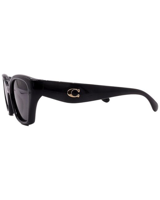 COACH Black Hc8434U 53Mm Sunglasses