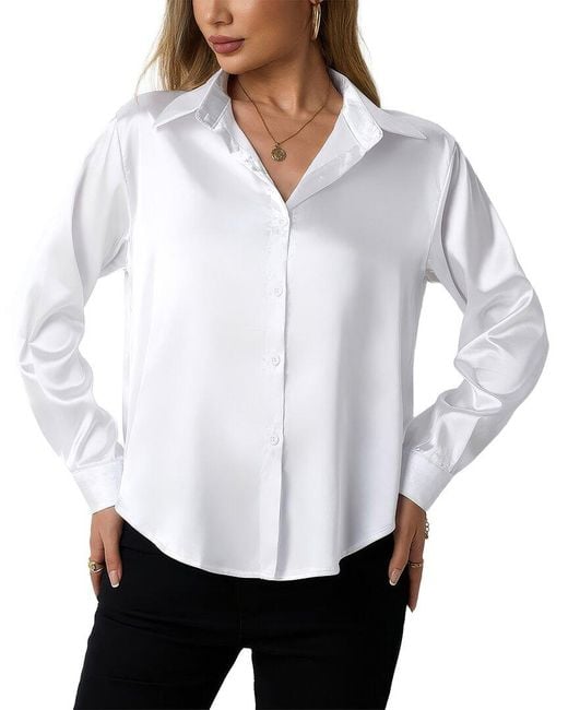 Adele Berto White Shirt