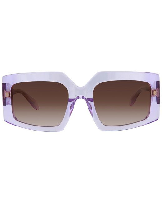 Just Cavalli Purple Sjc020k 54mm Polarized Sunglasses