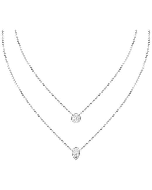 Lab Grown Diamonds White 14K 2.08 Ct. Tw. Lab-Grown Diamond Necklace