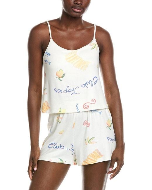 Z Supply White Marbella Cami