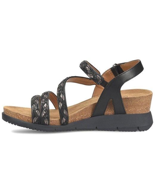 Comfortiva Metallic Silvia Leather Sandal