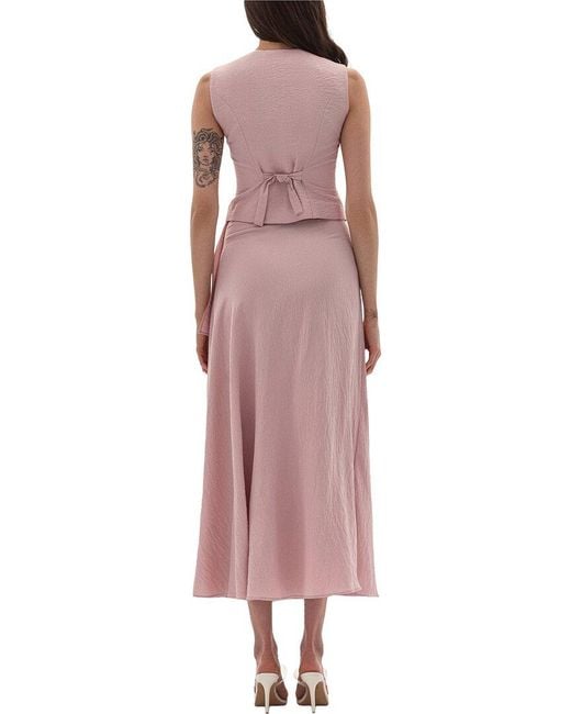 BGL Pink Vest & Skirt Set