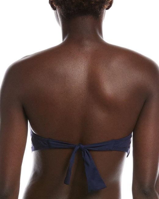 Tommy Bahama Blue Pearl Bandeau Bikini Top