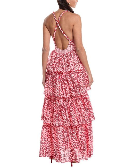 Ro's Garden Pink Nevada Maxi Dress