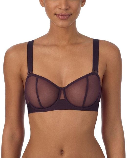 DKNY Multicolor Sheers Strapless Unlined Bra