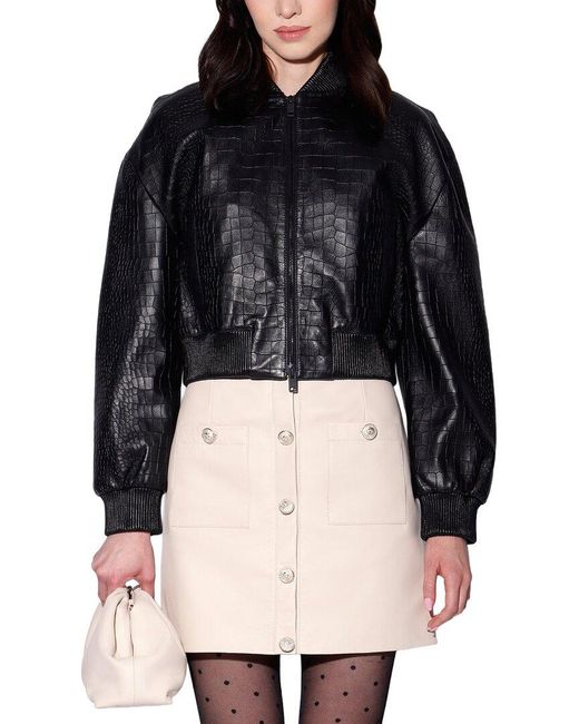 Walter Baker Black Rowan Leather Jacket