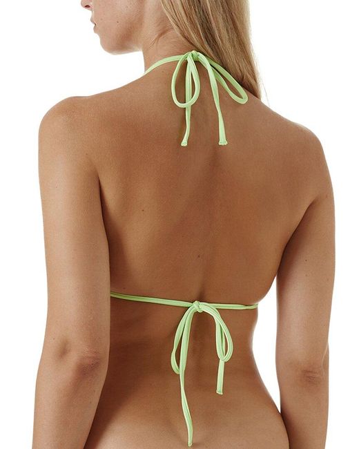Melissa Odabash Green Miami Bikini Top