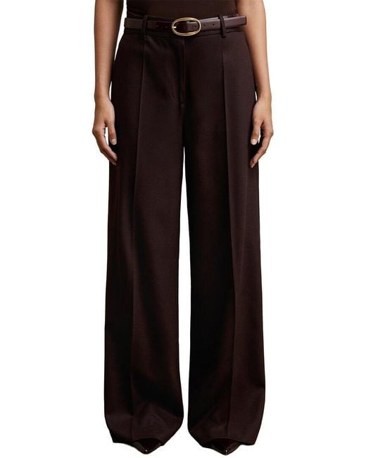 Reiss Black Solene Formal Trouser