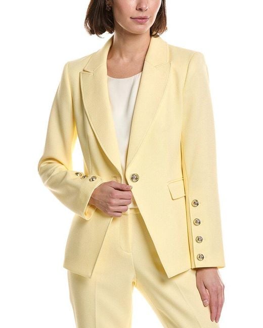 Tahari Yellow Blazer