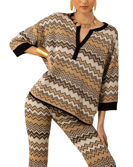 Hale Bob Metallic Mckinley Knit