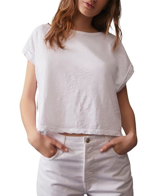 Free People Purple You Rock T-Shirt