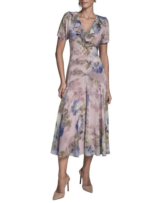 BCBGMAXAZRIA Purple Shift Dress