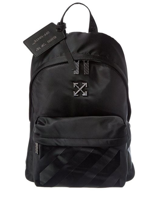 Off-White c/o Virgil Abloh Black Classic Dome Backpack for men