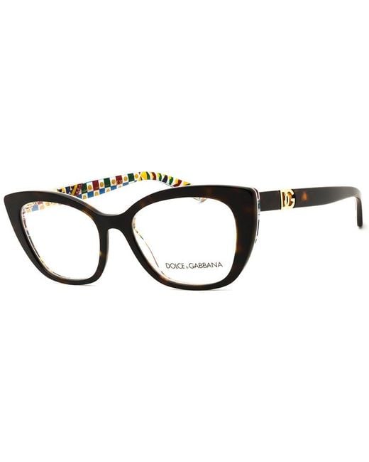 Dolce & Gabbana Black 54Mm Optical Frames