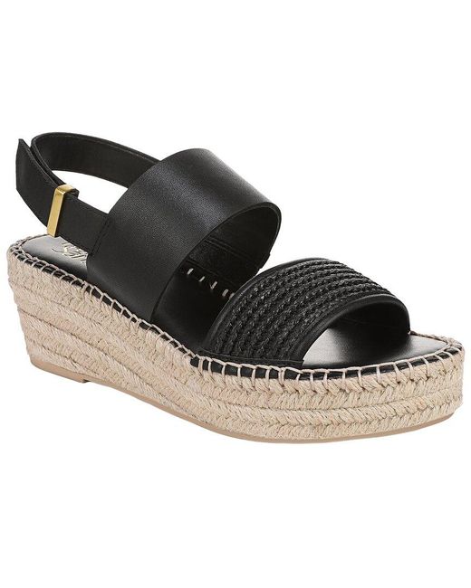 Franco Sarto Black Parry3 Strappy