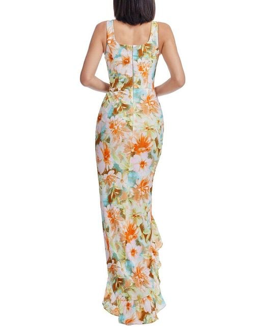 Dress the Population Metallic Charlene Maxi Dress