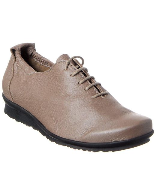 Arche Brown Baryza Leather Sneaker