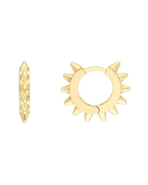 HAWLEY ST Metallic 14K Earrings